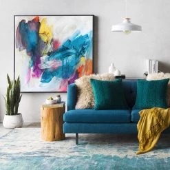 L ART "WANDERING HEIGHTS" CANVAS ART