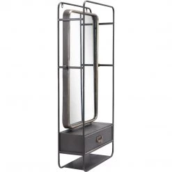 ZUO WATSON INDUSTRIAL STORAGE WALL MIRROR Mirrors 7 ZUO WATSON INDUSTRIAL STORAGE WALL MIRROR Mirrors