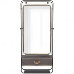 ZUO WATSON INDUSTRIAL STORAGE WALL MIRROR Mirrors