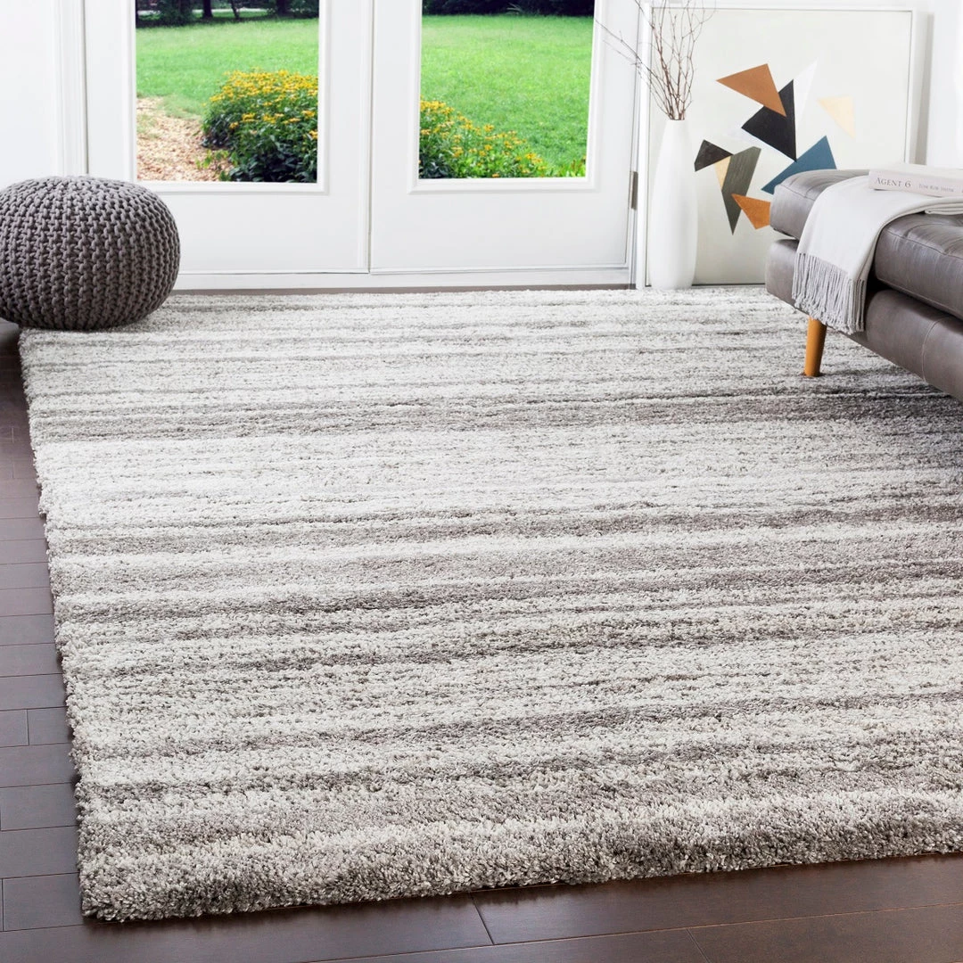 SURYA VINCE ULTRA PLUSH RUG: TAUPE 3 SURYA VINCE ULTRA PLUSH RUG: TAUPE
