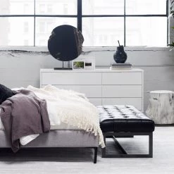 MOES WEATHERED GREY TEAK DISK ON STAND