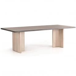 FOUR HANDS WESSON DINING TABLE: ASHEN WALNUT