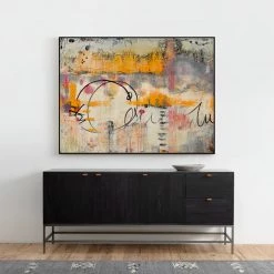 L ART Wall Art "WHAT DOES LOVE HAVE TO DO WITH IT" CANVAS ART