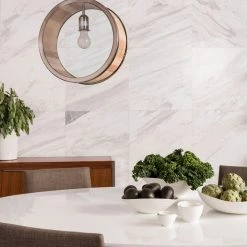 MOES OTAGO GLOSS WHITE LACQUER OVAL DINING TABLE Kitchen + Dining