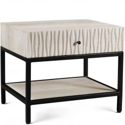 MOES WHITE DUNES NIGHT STAND