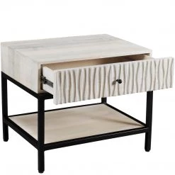 MOES WHITE DUNES NIGHT STAND