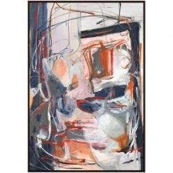 L ART Wall Art "WIRED" CANVAS ART