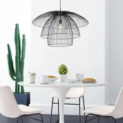 CYAN Lighting WIRED METAL CANOPY PENDANT