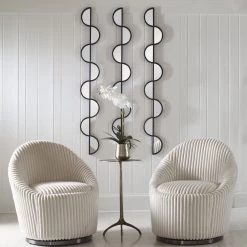 UTTERMOST WISP MIRRORED WALL PANELS | SET OF 3 15 UTTERMOST WISP MIRRORED WALL PANELS | SET OF 3