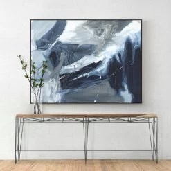 L ART "WORKING" CANVAS ART