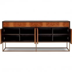 URBIA YOGA OAK BURL SIDEBOARD Storage + Shelves + Media