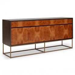 URBIA YOGA OAK BURL SIDEBOARD Storage + Shelves + Media
