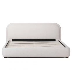 MOES YOKO KNOLL NATURAL BOUCLÉ UPHOLSTERED BED 20 MOES YOKO KNOLL NATURAL BOUCLÉ UPHOLSTERED BED