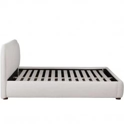 MOES YOKO KNOLL NATURAL BOUCLÉ UPHOLSTERED BED 22 MOES YOKO KNOLL NATURAL BOUCLÉ UPHOLSTERED BED