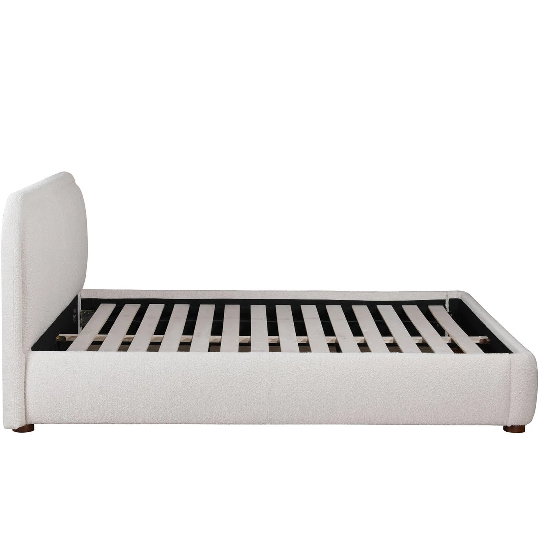 MOES YOKO KNOLL NATURAL BOUCLÉ UPHOLSTERED BED 10 MOES YOKO KNOLL NATURAL BOUCLÉ UPHOLSTERED BED