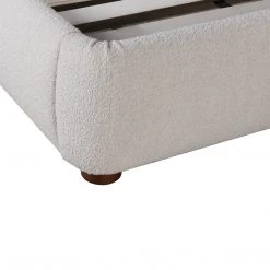 MOES YOKO KNOLL NATURAL BOUCLÉ UPHOLSTERED BED 23 MOES YOKO KNOLL NATURAL BOUCLÉ UPHOLSTERED BED