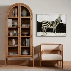 L ART Wall Art "ZEBRA" CANVAS ART