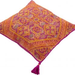 SURYA HILO PILLOW: FUCHSIA, ORANGE Pillows + Decor