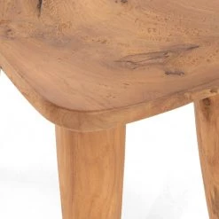 FOUR HANDS Furniture ZURI NATURAL TEAK ACCENT STOOL