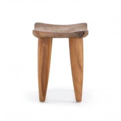 FOUR HANDS Furniture ZURI NATURAL TEAK ACCENT STOOL