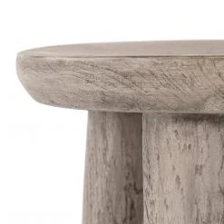 FOUR HANDS ZURI WEATHERED GREY TEAK ACCENT TABLE 9 FOUR HANDS ZURI WEATHERED GREY TEAK ACCENT TABLE