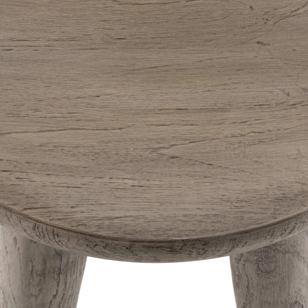 FOUR HANDS ZURI WEATHERED GREY TEAK ACCENT TABLE 7 FOUR HANDS ZURI WEATHERED GREY TEAK ACCENT TABLE